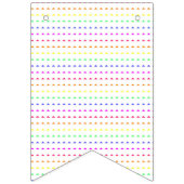 Regenbooggeometrisch Vlaggetjes (Derde vlag)