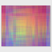 regenbooggepantserd omslagpapier cadeaupapier (Vlak)