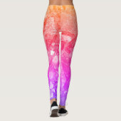 regenbooggesteenten leggings (Achterkant)
