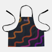 regenbooggevecht schort (Voorkant)