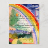 Regenbooggewas Briefkaart (Voorkant)