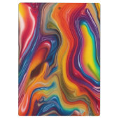 Regenbooggewas Klembord (Achterkant)