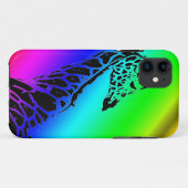 RegenboogGiraffe Case-Mate iPhone Case (Achterkant (horizontaal))