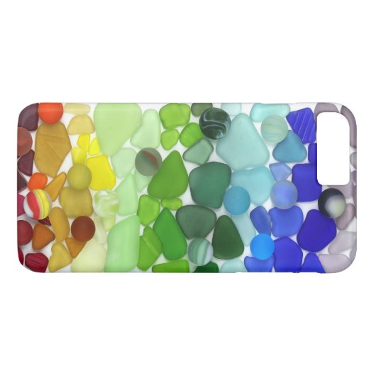 Regenboogglas Zee Case-Mate iPhone Case (Achterkant (Horizontaal))