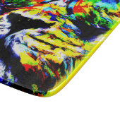 Regenboogglazen Lijnschilfers. Bestel nu Snijplank (Hoek)