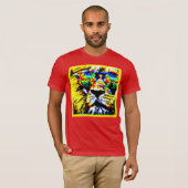 Regenboogglazen Lijnschilfers. Bestel nu T-shirt (Voorkant volledig)