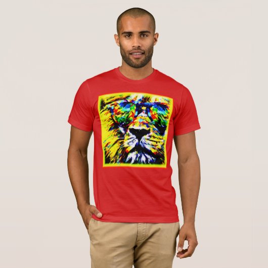 Regenboogglazen Lijnschilfers. Bestel nu T-shirt (Voorkant volledig)