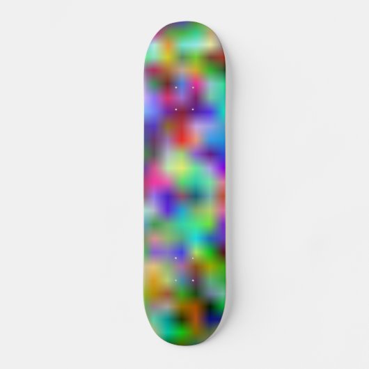 Regenbooggloed Skateboard (Voorkant)