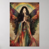 Regenbooggodin Iris Griekse mythologie Boheemse ku Poster (Voorkant)