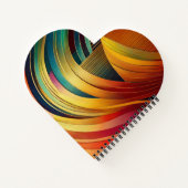 Regenbooggolf Notitieboek (Achterkant)