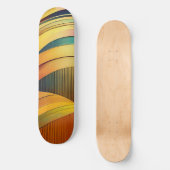 Regenbooggolf Persoonlijk Skateboard (Voorkant)