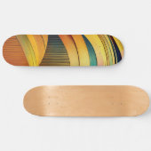 Regenbooggolf Persoonlijk Skateboard (Horizontaal)