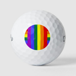 #regenbooggolfballen golfballen
