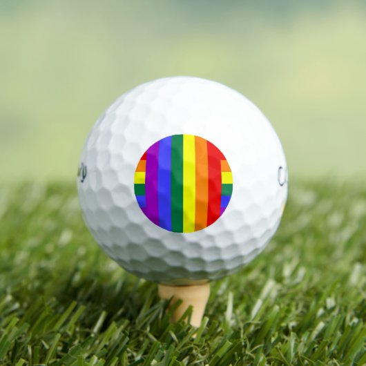 #regenbooggolfballen golfballen (Insitu Shirt)