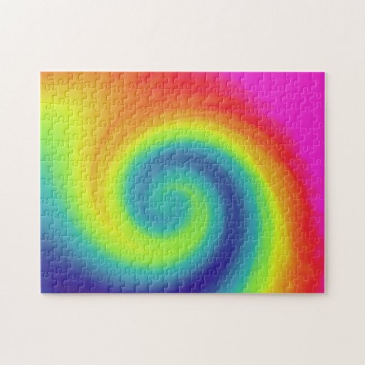 regenbooggolfpuzzel legpuzzel (Horizontaal)