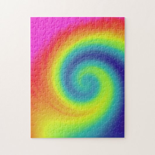 regenbooggolfpuzzel legpuzzel (Verticaal)