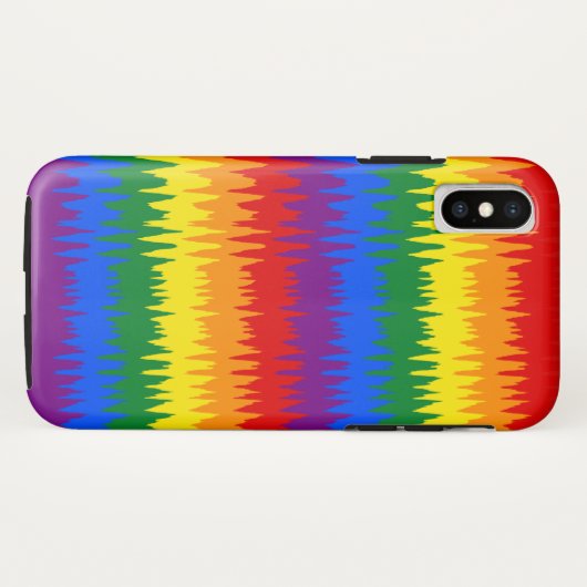 Regenbooggolven Case-Mate iPhone Case (Achterkant (horizontaal))
