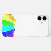 Regenbooggolven Case-Mate iPhone Case (Achterkant (horizontaal))