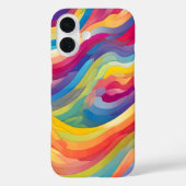 Regenbooggolven Case-Mate iPhone Case (Achterkant)