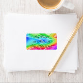 Regenbooggolven Etiket (Insitu)