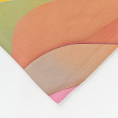 Regenbooggolven Fleece Deken (Hoek)