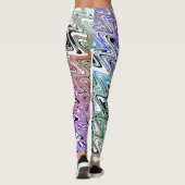 Regenbooggolven Leggings (Achterkant)