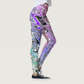 Regenbooggolven Leggings (Rechts)