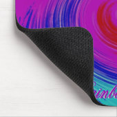 Regenbooggolven Muismat (Hoek)