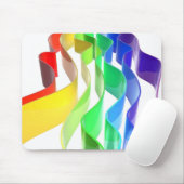 Regenbooggolven Muismat (Met muis)