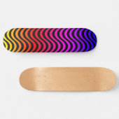 Regenbooggolven Persoonlijk Skateboard (Horizontaal)