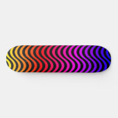 Regenbooggolven Persoonlijk Skateboard (Horizontaal)