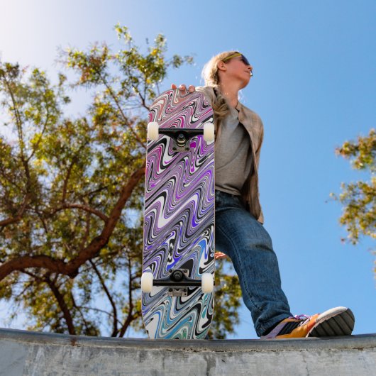 Regenbooggolven Persoonlijk Skateboard (Buiten 1)
