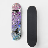 Regenbooggolven Persoonlijk Skateboard (Voorkant)