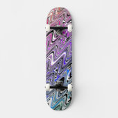 Regenbooggolven Persoonlijk Skateboard (Voorkant)