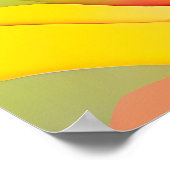 Regenbooggolven Poster (Hoek)