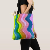 Regenbooggolven Tote Bag (Dichtbij)