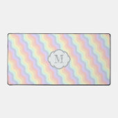 Regenbooggolven voor astel bureaumat (Voorkant)