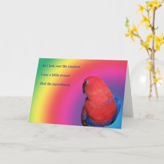 regenbooggoud kaart (Gele Bloem)