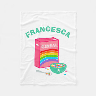 Regenbooggraan Fleece Deken