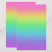 Regenbooggradiënt (Voorkant / Achterkant)