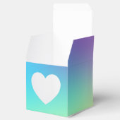  regenbooggradiënt bruiloft bedankdoosjes (Geopend)