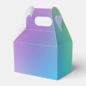 regenbooggradiënt bruiloft bedankdoosjes (Achterkant)