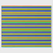 Regenbooggradiënt. Cadeaupapier (Vlak)