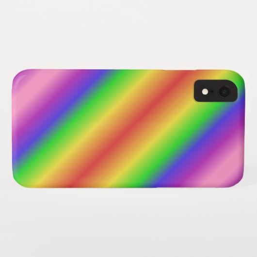 Regenbooggradiënt Case-Mate iPhone Case (Achterkant (horizontaal))