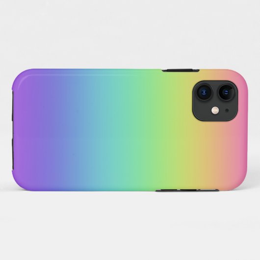 Regenbooggradiënt Case-Mate iPhone Case (Achterkant (horizontaal))