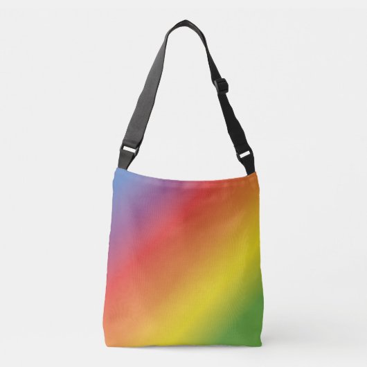 Regenbooggradiënt Crossbody Tas (Voorkant)