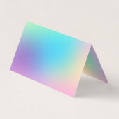 regenbooggradiënt dankzij kaarten (Achterkant)