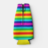 Regenbooggradiënt. Flesjeskoeler (Achterkant)