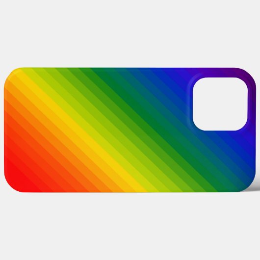 Regenbooggradiënt gestript Hoesje-mais Samsung Case-Mate iPhone Case (Achterkant (horizontaal))