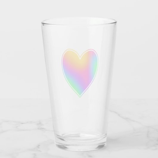 Regenbooggradiënt Glas